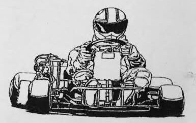 racing cart drawing